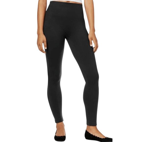 SPANX Ponte 'Black' Compression Leggings Size Small - Picture 1 of 3